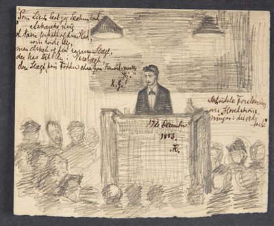 "La última conferencia sobre la corriente principal en el siglo XIX" de Agnes Slott Møller