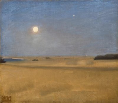 A.Slott-Møller, Midsommar, Skagen de Agnes Slott Möller