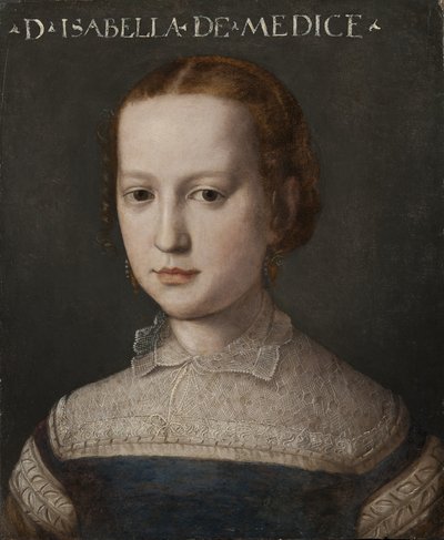 Isabella de Medici, c.1555 de Agnolo Bronzino