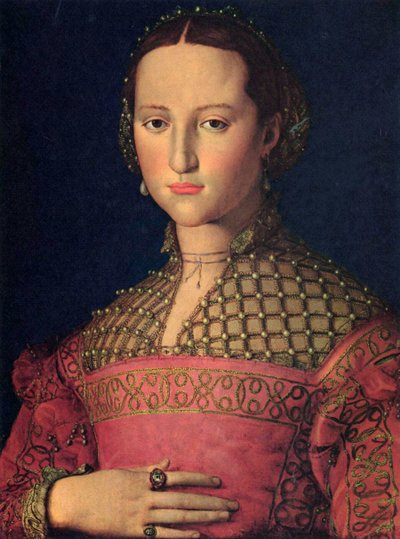 Retrato de Leonor de Toledo 1522-1562, esposa del Gran Duque Cosimo I de