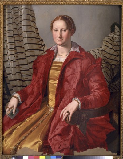 Retrato de una dama, c.1550-55 de Agnolo Bronzino