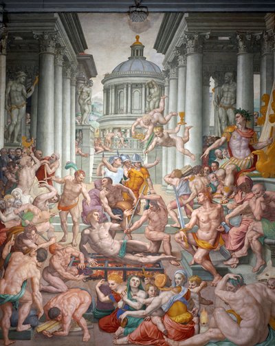 Martirio de San Lorenzo de Agnolo Bronzino