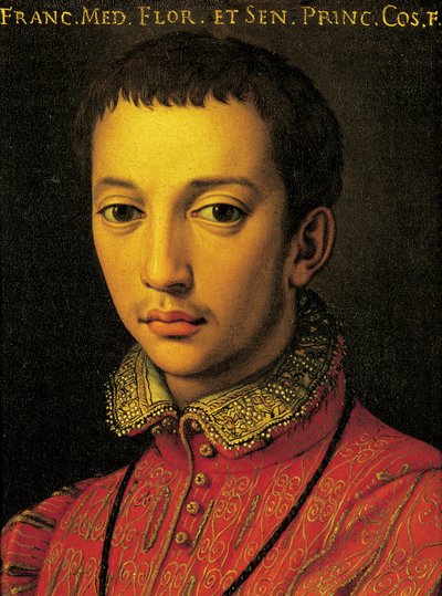 Retrato de Francisco I de Médici de Agnolo Bronzino