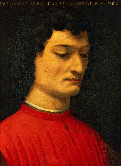 Retrato de Giuliano de Medici, por Agnolo Bronzino de Agnolo Bronzino