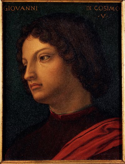 Retrato de Juan de Medici (1421-1463) Banquero y mecenas de Agnolo Bronzino