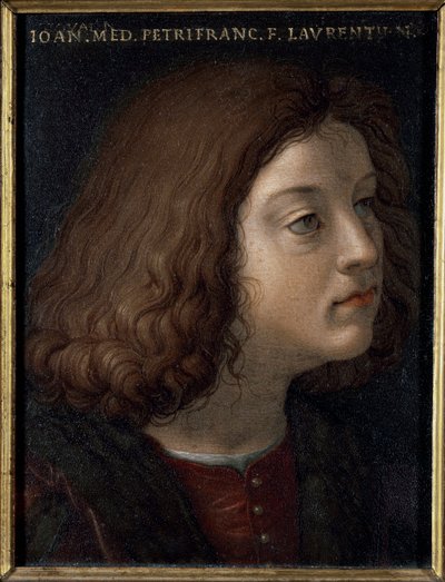 Retrato de Juan de Médici, llamado il Popolano (1467-1498) de Agnolo Bronzino