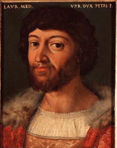 Retrato de Lorenzo II de Medici (Lorenzo di Piero de