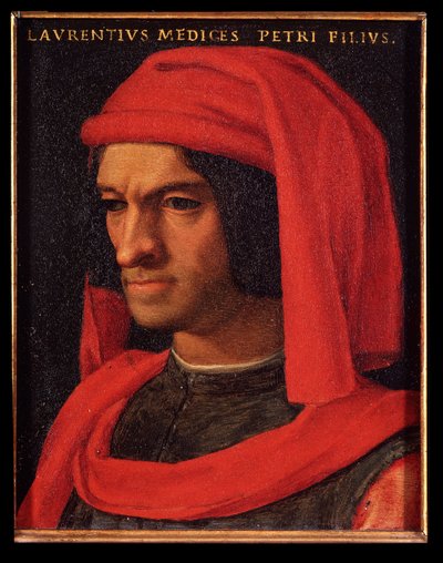 Retrato de Lorenzo el Magnífico de Agnolo Bronzino