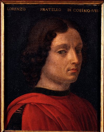 Retrato de Lorenzo de Medici (Lorenzo de Medici llamado el Viejo) (1394-1440) de Agnolo Bronzino