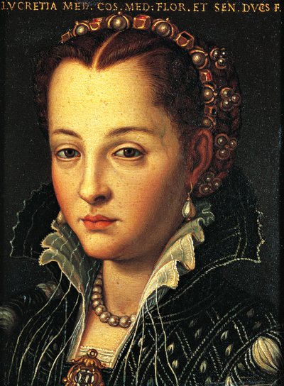 Retrato de Lucrezia de Médici de Agnolo Bronzino