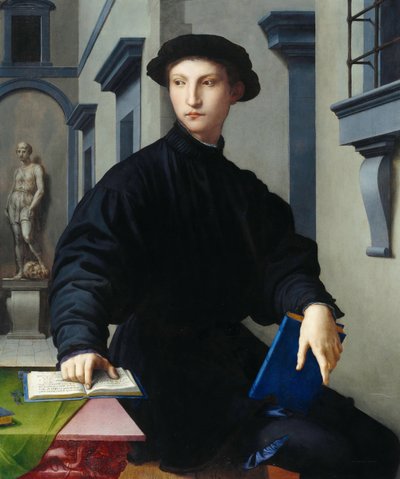 Retrato de Ugolino Martelli (1519-1592) de Agnolo Bronzino