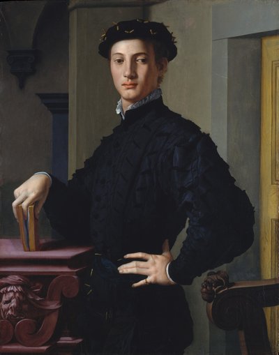 Retrato de un joven, c.1530 de Agnolo Bronzino