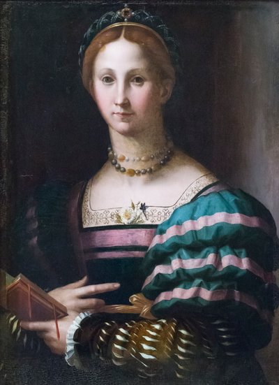 Retrato de una dama de Agnolo Bronzino