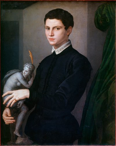 Retrato de un escultor de Agnolo Bronzino