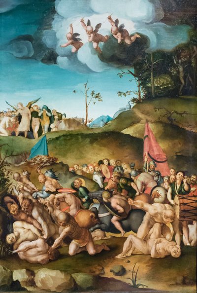 Los diez mil mártires de Agnolo Bronzino
