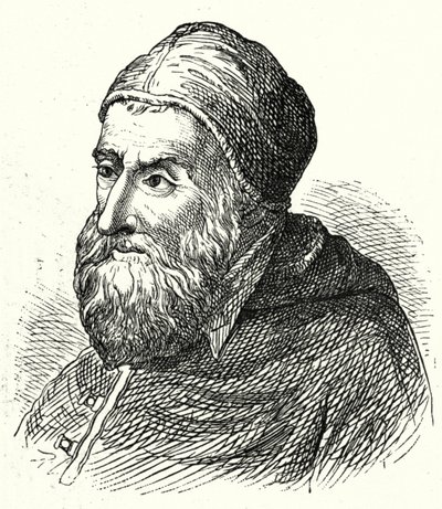 Papa Sixto IV (grabado) de Agostino Musi