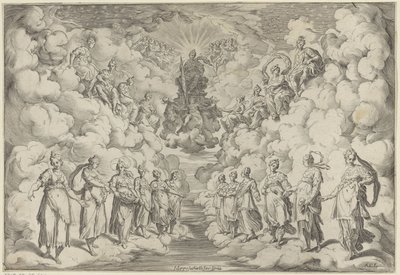 Armonía de las esferas de Agostino Carracci