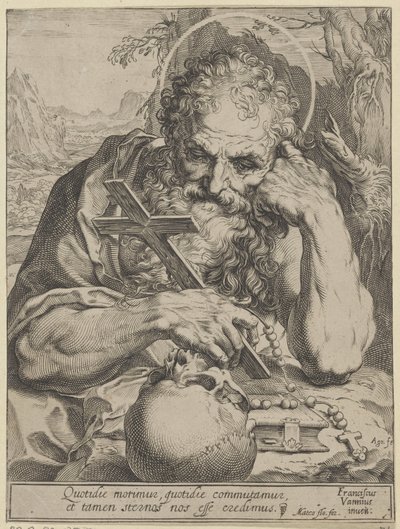 San Jerónimo de Agostino Carracci
