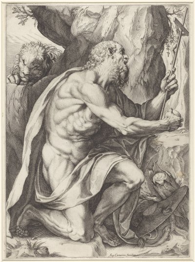 San Jerónimo de Agostino Carracci