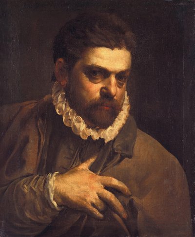 Retrato de hombre de Agostino Carracci