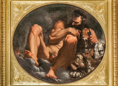Plutón de Agostino Carracci