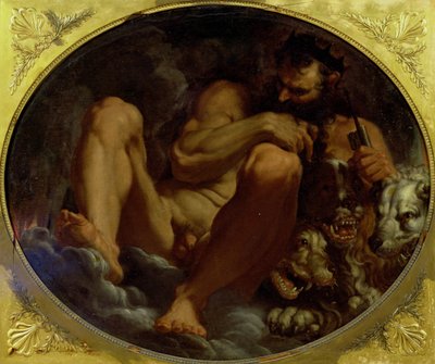 Plutón de Agostino Carracci