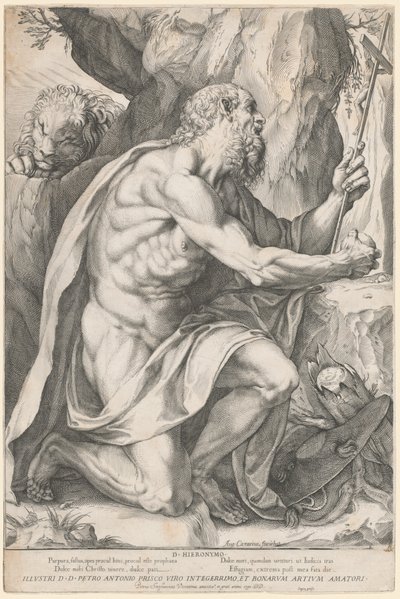 San Jerónimo de Agostino Carracci