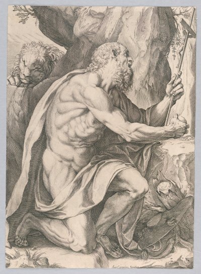 San Jerónimo de Agostino Carracci