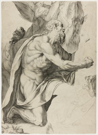 San Jerónimo en Penitencia de Agostino Carracci