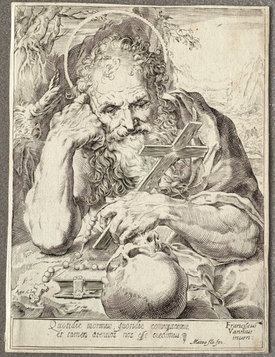 San Jerónimo de Agostino Carracci