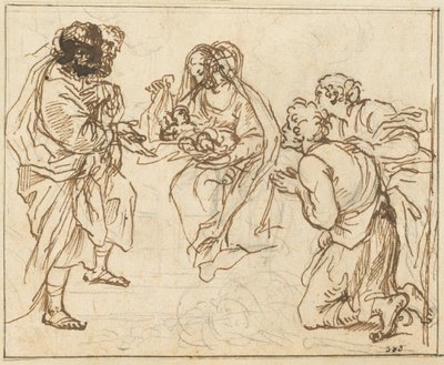 La Adoración de los Pastores de Agostino Masucci