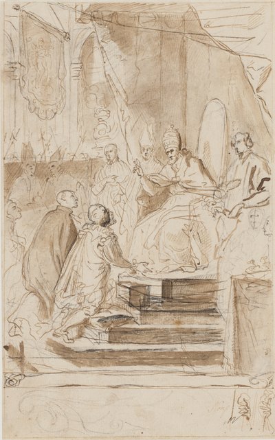 La canonización de San Ignacio de Loyola de Agostino Masucci