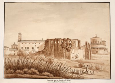 Hipódromo de la familia de Constantino, Via Nomentana, 1833 de Agostino Tofanelli