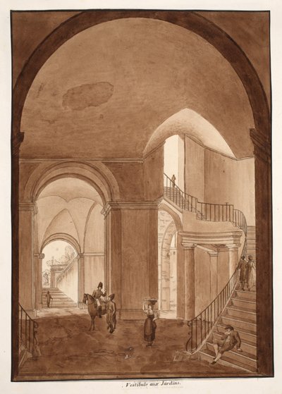 El Vestíbulo de los Jardines del Palazzo Caetani all