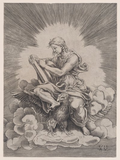 San Juan, fechado en 1518 de Agostino Veneziano