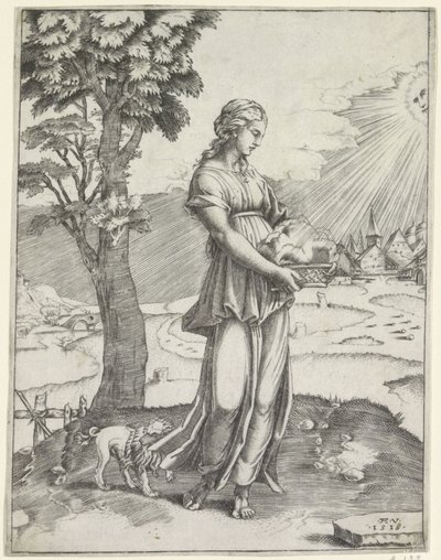 Sibille van Cumas de Agostino Veneziano