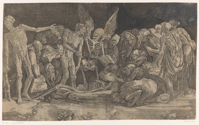 Esqueletos de Agostino Veneziano