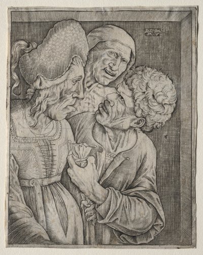 La anciana rica de Agostino Veneziano
