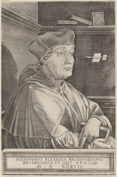Hieronymus Alexander, Arzobispo de Brindisi de Agostino dei Musi