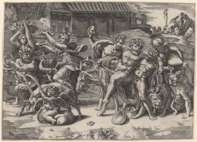 La Marcha de Sileno de Agostino dei Musi