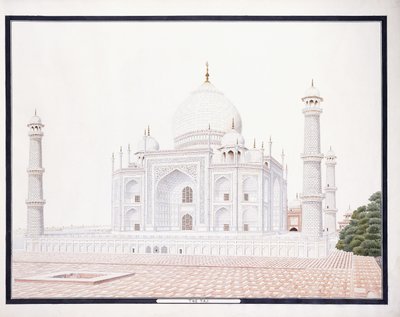 El Taj, c. 1815 de Agra School
