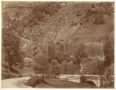 Pont Sur la Route de Bigorre (Coup de Vent) de Aimé Civiale