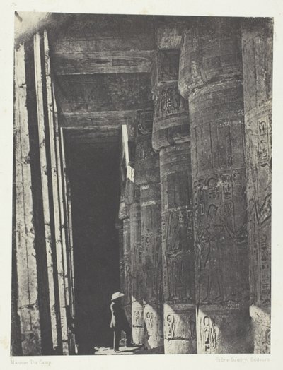 Médinet-Habou, Galería del Palacio de Ramsés-Méiamoun; Tebas de Aimé Rochas