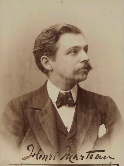 Retrato del violinista y compositor Henri Marteau 1874-1934, 1898 de Aime Dupont