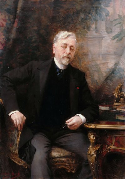 Retrato de Gustave Eiffel 1832-1923 de Aimé Nicolas Morot