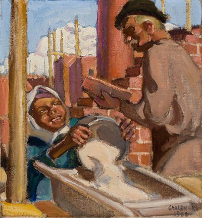 En una obra de Akseli Gallen-Kallela