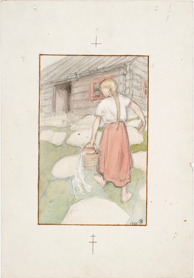 La bella Venla de Akseli Gallen-Kallela