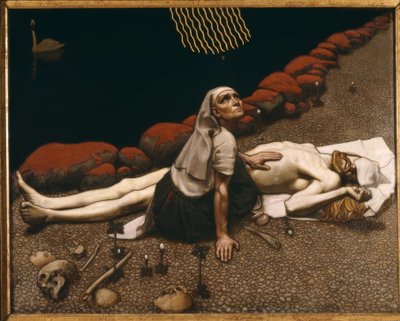 Madre de Lemminkäinen de Akseli Gallen Kallela