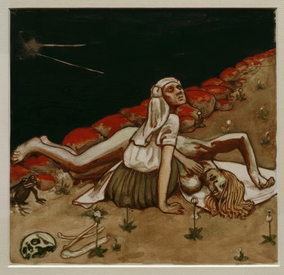 A.Gallen-Kallela, La madre de Lemminkäinen de Akseli Valdemar Gallen Kallela