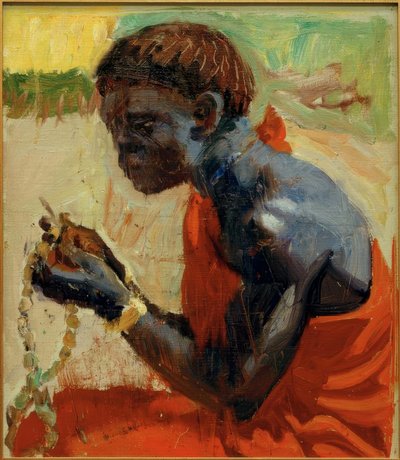 Kikuyu azul de Akseli Valdemar Gallen Kallela